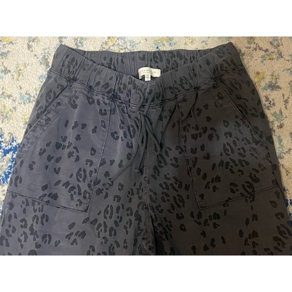 Side Stitch Pants - Side Stitch‎ L A Women's Drawstring Leopard Print Pants Gray Size Small